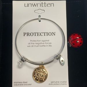 Unwritten - "Protection” Adjustable bracelet.